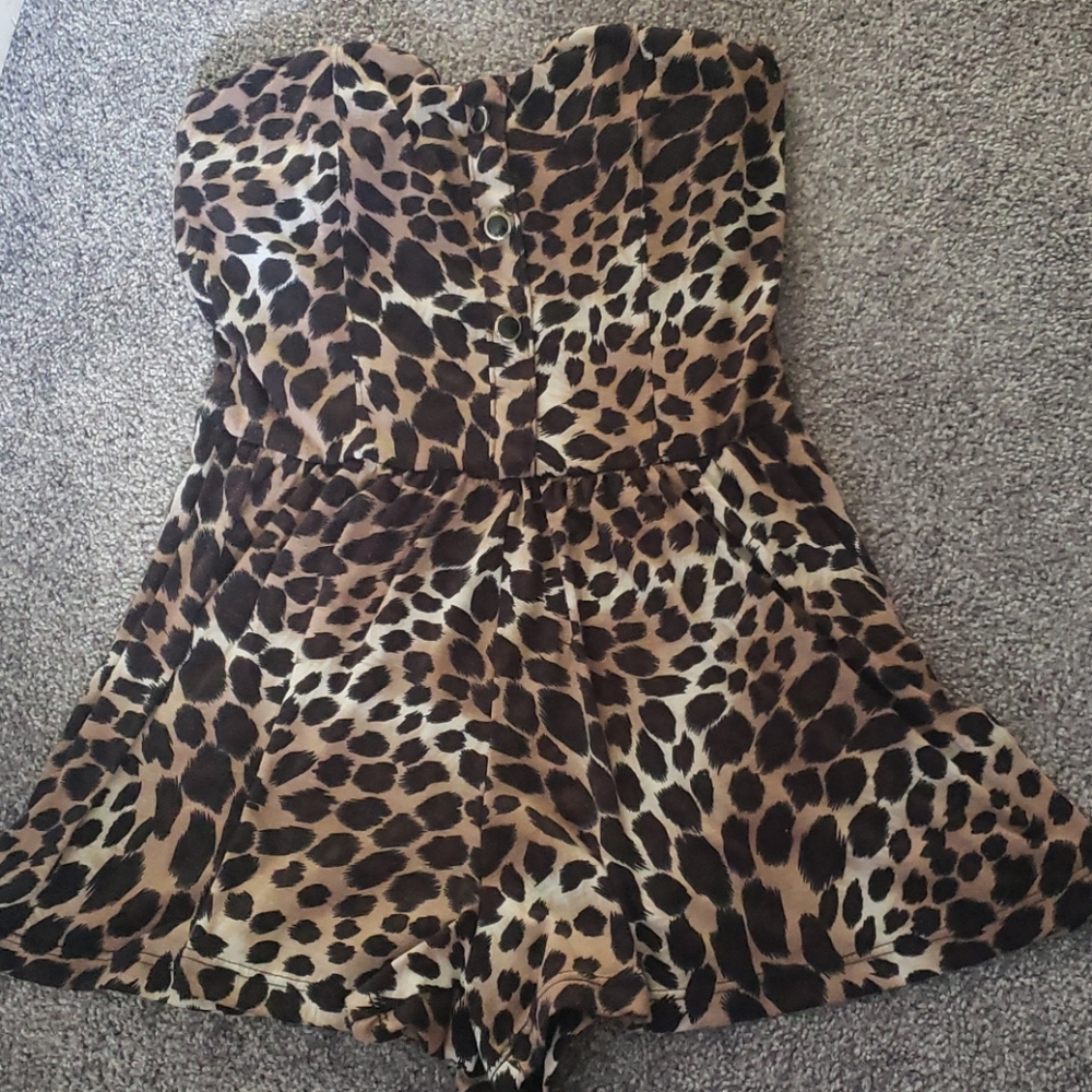 Cheetah romper!